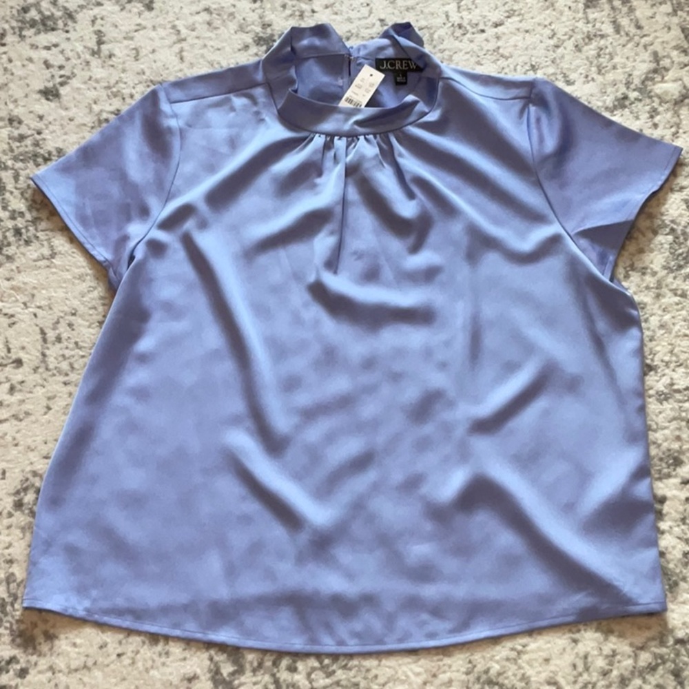 J Crew bow back top